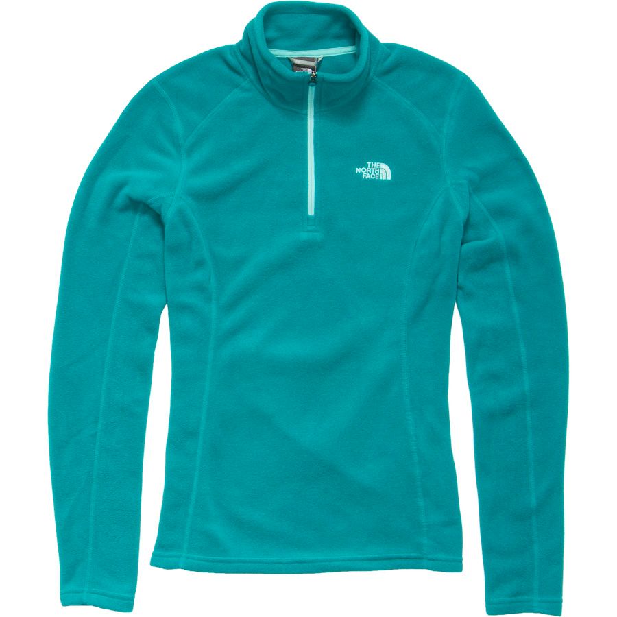 The North Face TKA 100 Microvelour Glacier 1/4Zip Fleece Pullover