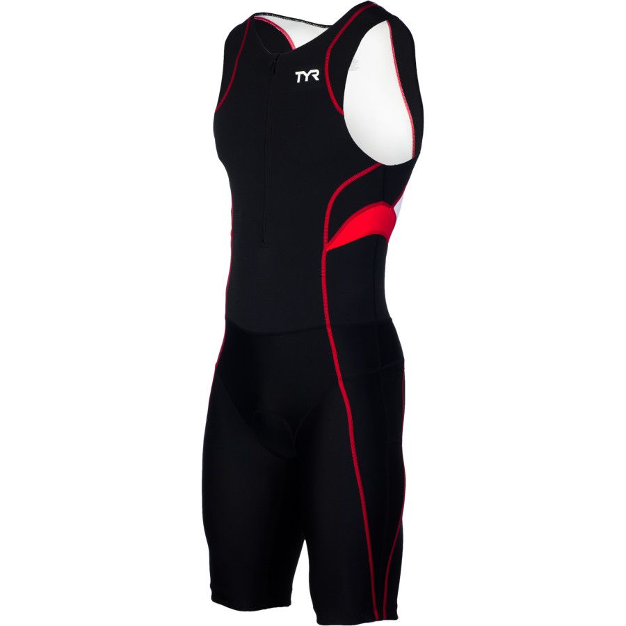 Tri-suit TYR Zip-back Carbon - Negro