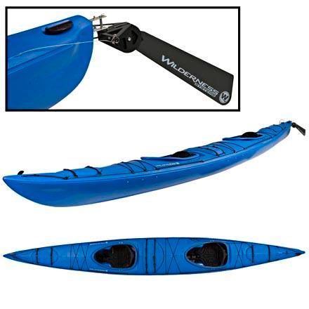 tandem kayak with rudder