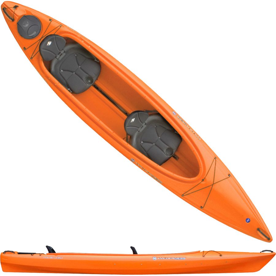 tandem kayak with rudder