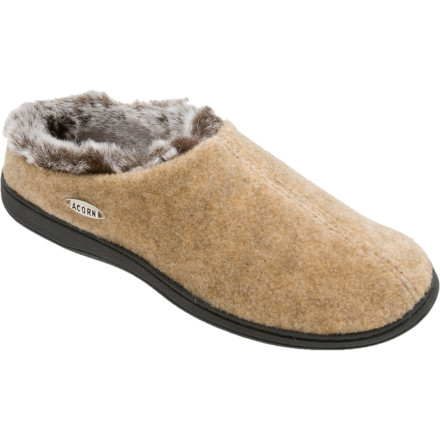 Acorn Chinchilla Mule Slipper - Women's - 2007