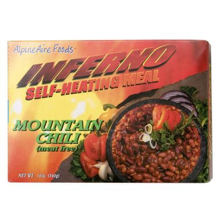 AlpineAire Mountain Chili - Meat Free - Self Heating Meal - 2007