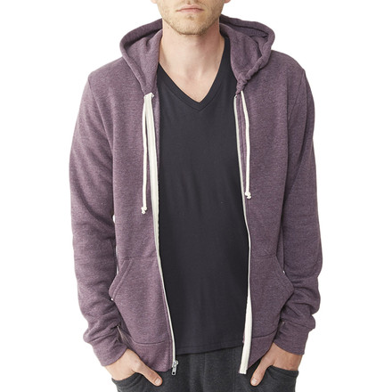 Image of Alternative Apparel Rocky Eco-Fleece Full Zip Hoodie - Men's