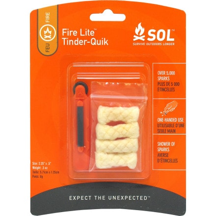 Adventure Medical SOL Fire Lite & Tinder-Quik