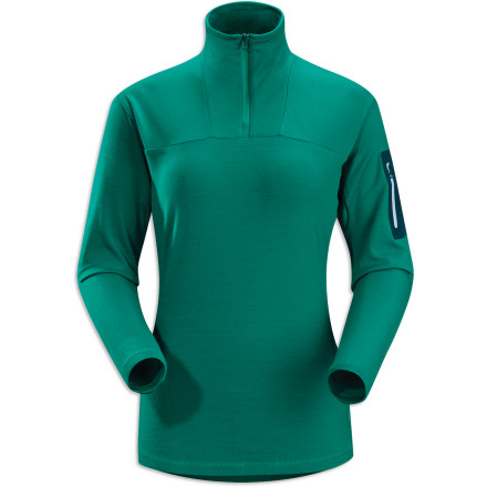 Arc'teryx Rho LTW Zip-Neck Top - Women's