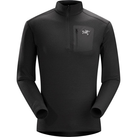 Arc\'teryx Rho LTW Zip-Neck Top - Long-Sleeve - Men\'s