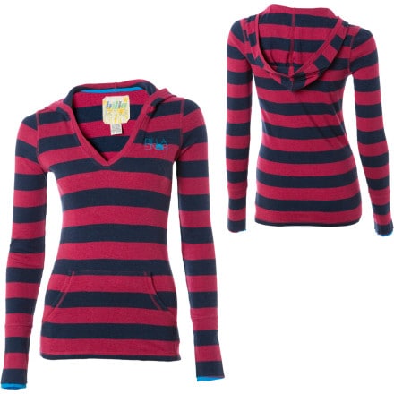 Billabong Walker Hooded Deep V-Neck Shirt - Long-Sleeve - Women's - 2009