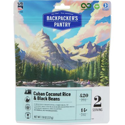 Backpacker's Pantry Cuban Coconut Black Beans & Rice