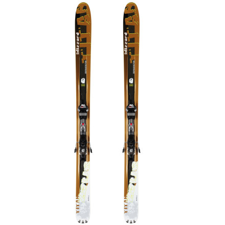 Blizzard Titan Zeus IQ Max Ski w/ Slider Plate - 2009