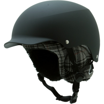 Bern Baker Hard Hat Audio Helmet w/Knit Liner - 2009