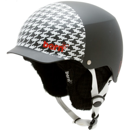 Bern Muse Hard Hat Audio Helmet w/Knit Liner - Women's - 2009