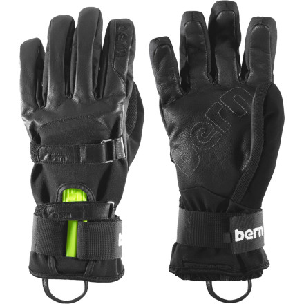 Bern Glove with Removable Wrist Guard