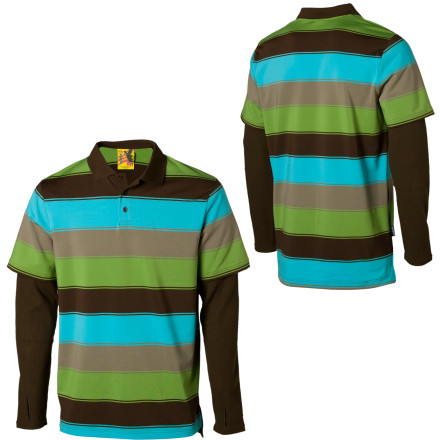 Burton Waffle Polo Shirt - Long-Sleeve - Men's - 09/10 - 2009