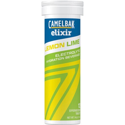 CamelBak Elixir 12 Tablet Tube Pack Lemon Lime, 12 Tablet Tube Pack