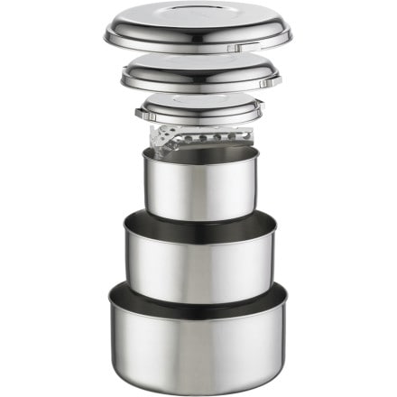 MSR Alpine 4 Stainless Steel  Pot Cookset