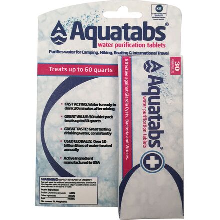 MSR Aquatabs Purification Tablets One Color, One Size