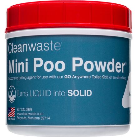 Cleanwaste Poo-Powder Toilet Absorbent