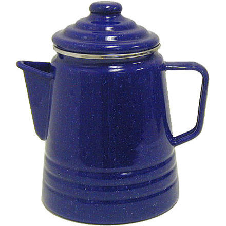 Coleman 9 Cup Enamelware Percolator - 2008