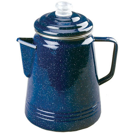 Coleman 14 Cup Enamelware Percolator - 2008