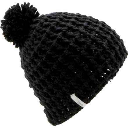 Coal Waffle Beanie