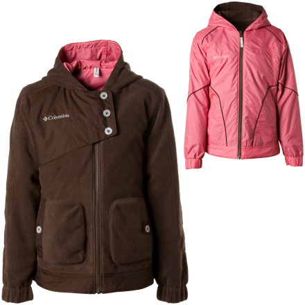 Columbia Ethan Pond Reversible Fleece Jacket - Girls' - 2008