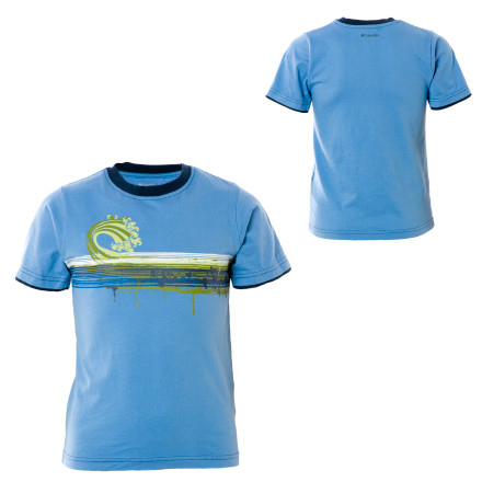 Columbia Drip Wave T-Shirt - Short-Sleeve - Little Boys' - 2009