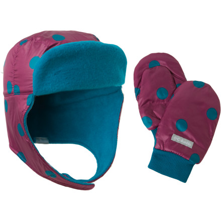 Columbia Earflap and Mitten Set - Toddler