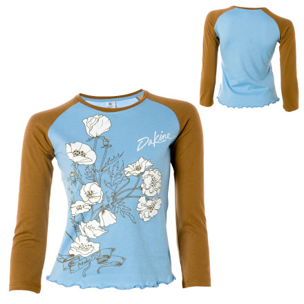 DAKINE Poppy Raglan Shirt - 3/4-Sleeve - Girl's - 2008