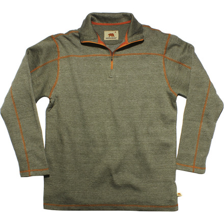 Image of Dakota Grizzly Colton Fleece Zip-Neck Top - Men's