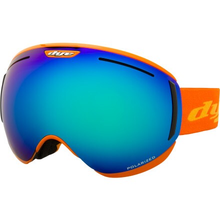 Dye CLK Goggle with Extra Lenses Included Orange, One Size