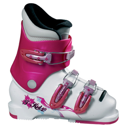 Lange T Kid 40 White/Pink Ski Boot - Kids' - 2008