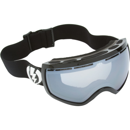 Gloss Black/Blue/Silver Chrome, One Size