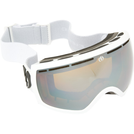 Gloss White/Bronze/Silver Chrome, One Size