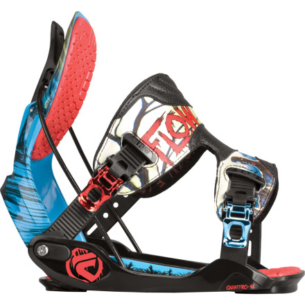 Flow Quattro-SE Snowboard Binding - 2010