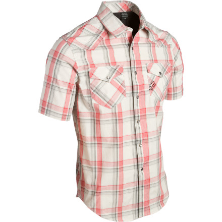 Fox Hunter Woven Shirt - Short-Sleeve - Men's