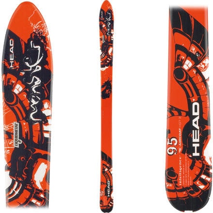 Head Skis USA Monster 95 O.B. Alpine Ski - 2007