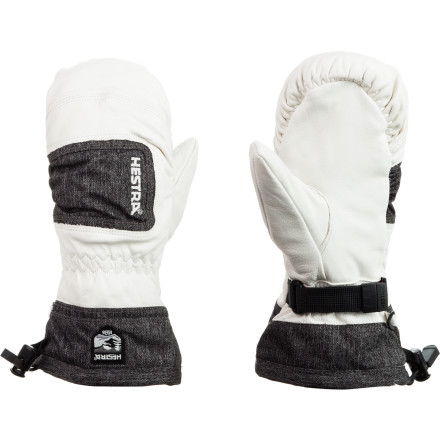 Hestra Full Leather Czone Powder Mitt