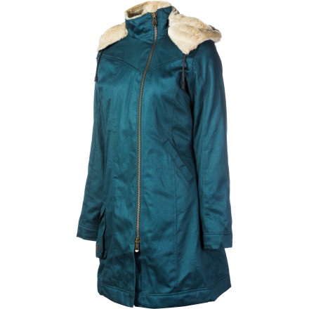 Hemp Hoodlamb Long Hoodlamb Jacket - Women's - 2010