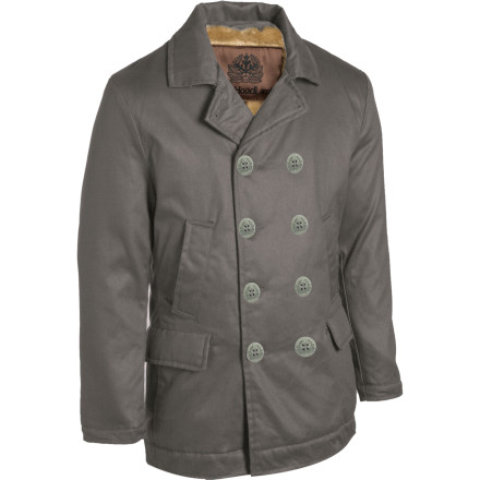 Hemp Hoodlamb Long P Coat - Men's