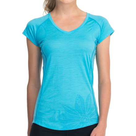 Icebreaker Flash Short Sleeve V