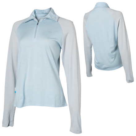Icebreaker SuperFine190 Mako Zip T-Shirt Long-Sleeve - Women's - 2007