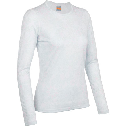 Icebreaker Oasis Long Sleeve Crewe Quartz