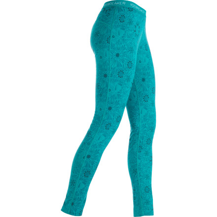 Icebreaker Oasis Leggings Quartz