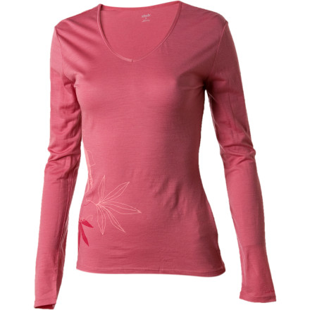 Icebreaker Nature Sweetheart Top - Long-Sleeve - Women's