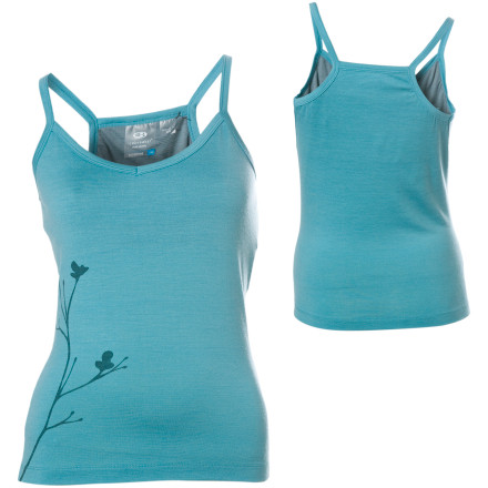 Icebreaker SuperFine190 Flower Pods Cross Cami - Women's - 2008
