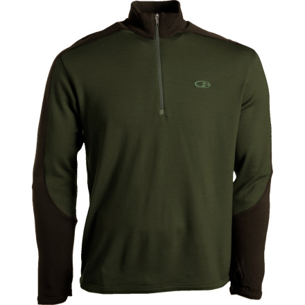 Icebreaker Sport 320 Rock Zip Top - Long-Sleeve - Men's
