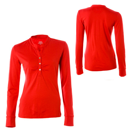 Icebreaker SuperFine190 Henley Shirt - Long-Sleeve - Women's - 2009
