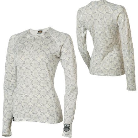 Icebreaker BodyFit200 Oasis Print Crewe - Long-Sleeve - Women's - 2009