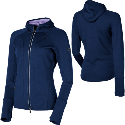 Icebreaker GT 260 Quantum Full-Zip Hooded Top - Long-Sleeve - Women's