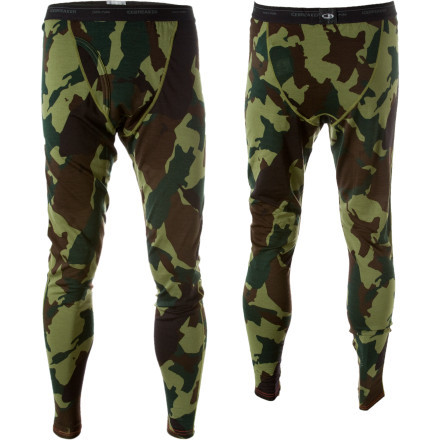 Icebreaker BodyFit200 Printed Legging w/Fly - Men's - 2009